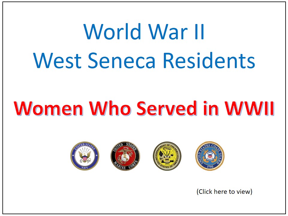 Women Who Served in World War II